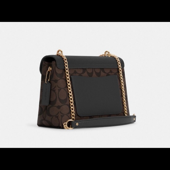 Tammie Shoulder Bag In Signature Canvas NWT - Picture 2 of 5